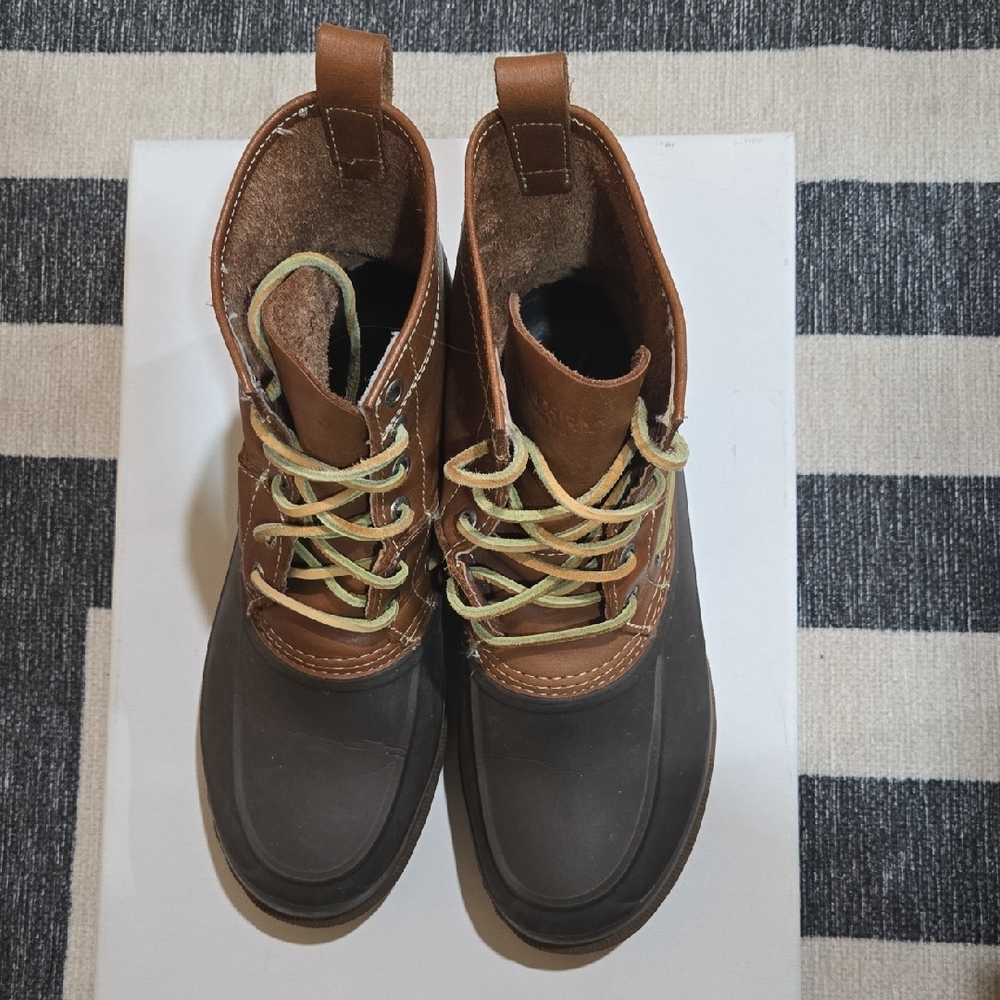Sperry Brown and Dark Gray Waterproof Rain & Snow Boots